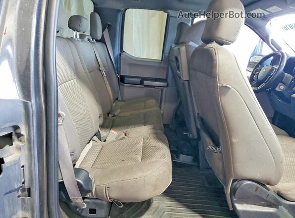 1FTEX1EB5LKD37192 2020 FORD F150 Gray უკანა სავარძლების ხედი