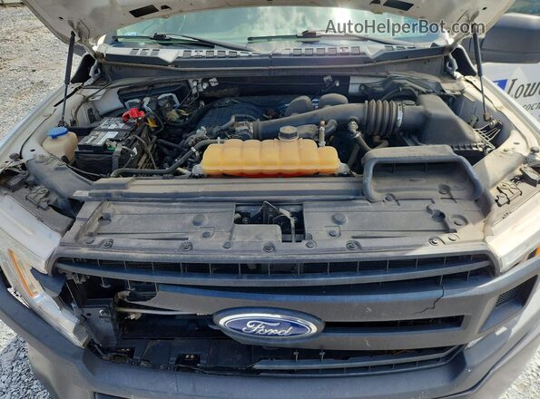 1FTEX1EB6JKF41917 2018 FORD F150 Белый Вид задней части салона