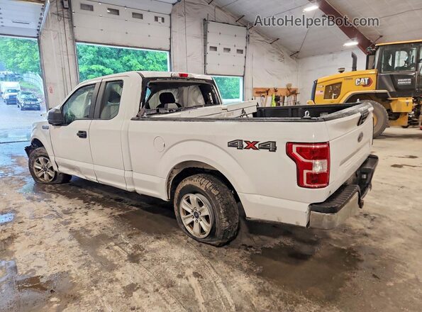 1FTEX1EB7JFB47433 2018 FORD F150 White უკანა მარცხენა