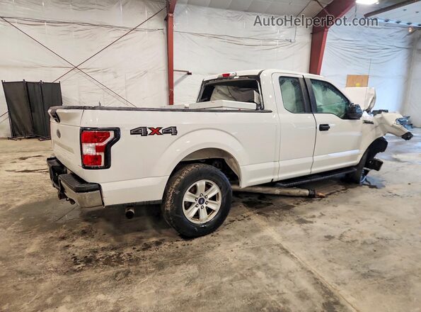 1FTEX1EB7JFB47433 2018 FORD F150 White უკანა მარჯვენა