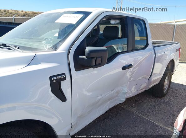 1FTEX1EB7MKD60992 2021 FORD F150 White Դիմացի տեսք