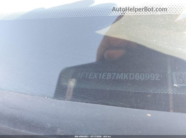 1FTEX1EB7MKD60992 2021 FORD F150 White Շարժիչի բաժամունքի տեսք