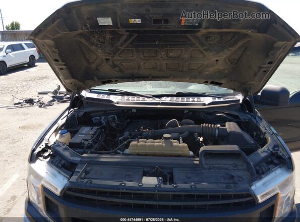 1FTEX1EB9KKE16038 2019 FORD F150 Черный Вид сзади