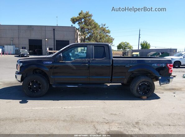 1FTEX1EB9KKE16038 2019 FORD F150 Черный 