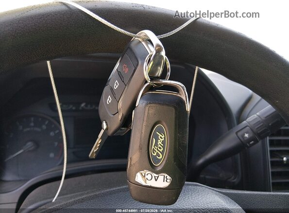 1FTEX1EB9KKE16038 2019 FORD F150 Черный Вид панели приборов
