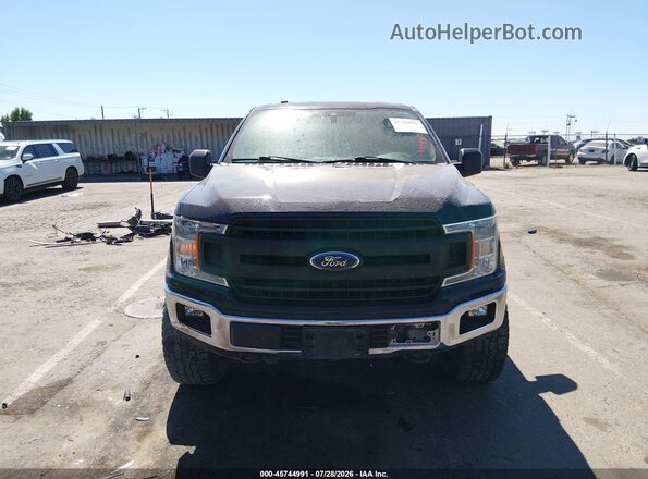 1FTEX1EB9KKE16038 2019 FORD F150 Черный Панорамный вид салона 360°