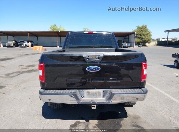 1FTEX1EB9KKE16038 2019 FORD F150 Черный 