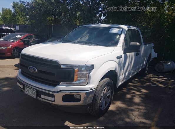 1FTEX1EBXJFD71344 2018 FORD F150 Белый Передняя левая четверть