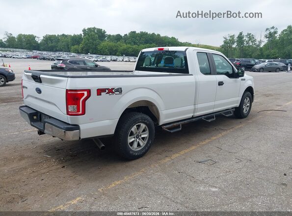 1FTEX1EF1HKD87694 2017 FORD F150 White Задня права чверть