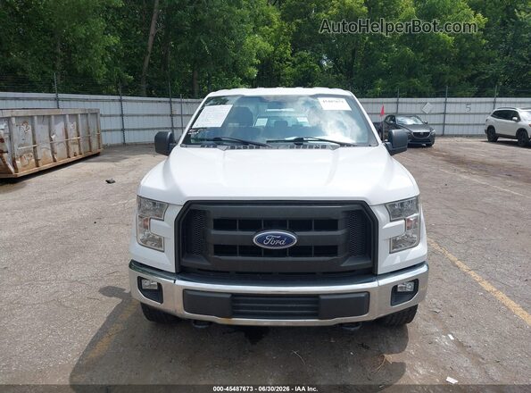 1FTEX1EF1HKD87694 2017 FORD F150 White Вид щитка приладів