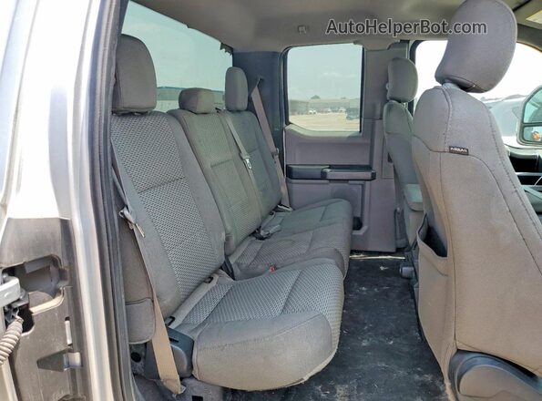1FTEX1EF2GKE66547 2016 FORD F150 Silver Սալոնի հետևի տեսք