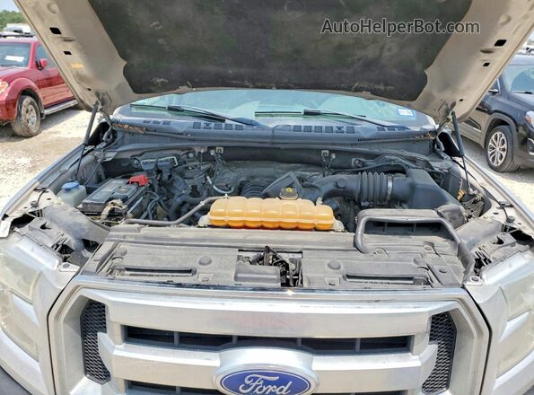 1FTEX1EF2GKE66547 2016 FORD F150 Silver Շարժիչի բաժամունքի տեսք