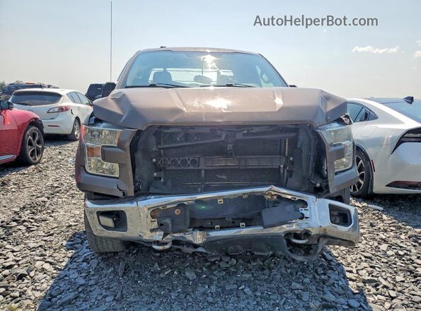 1FTEX1EF4GKF73776 2016 FORD F150 Tan Vista frontal