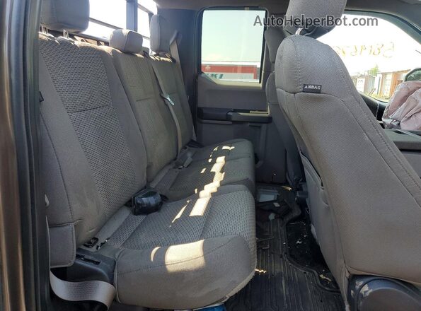 1FTEX1EF4GKF73776 2016 FORD F150 Tan Vista de los asientos traseros