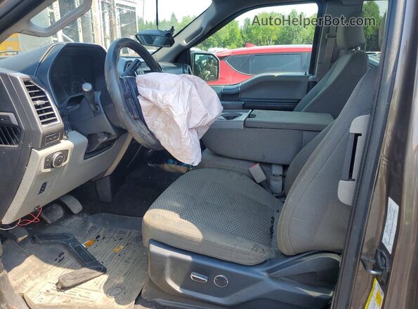 1FTEX1EF4GKF73776 2016 FORD F150 Tan Vista interior delantera