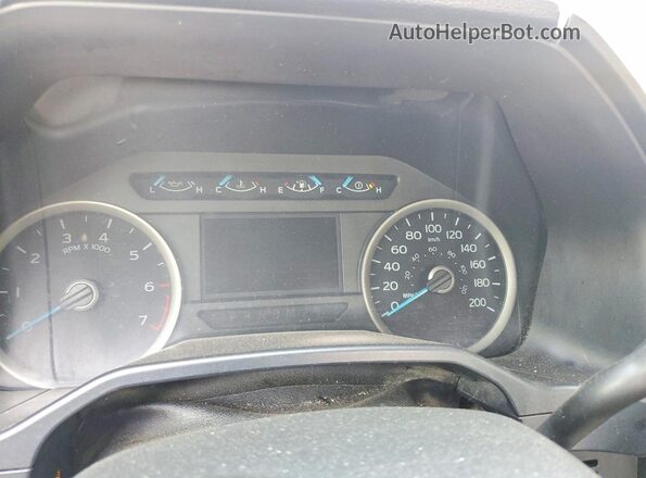 1FTEX1EF4GKF73776 2016 FORD F150 Tan Vista del cuadro de instrumentos