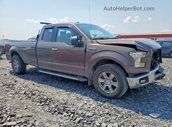 1FTEX1EF4GKF73776 2016 FORD F150 Tan Delantero derecho