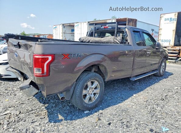 1FTEX1EF4GKF73776 2016 FORD F150 Tan Trasero derecho