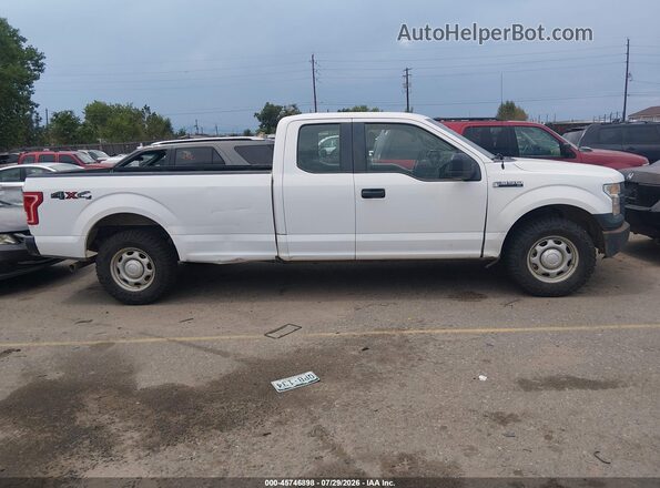 1FTEX1EF7GKD05580 2016 FORD F150 White Widok wnętrza 360 stopni