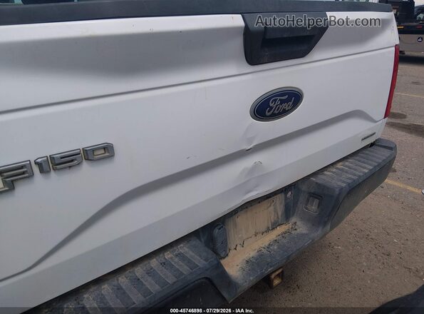 1FTEX1EF7GKD05580 2016 FORD F150 White Widok zestawu wskaźników