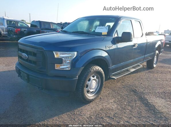 1FTEX1EFXGKE51035 2016 FORD F150 Blue Vista tres cuartos delantera izquierda