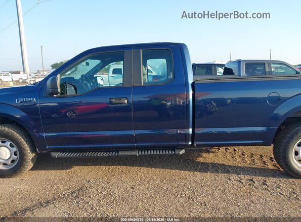 1FTEX1EFXGKE51035 2016 FORD F150 Blue Vista interior de 360 grados