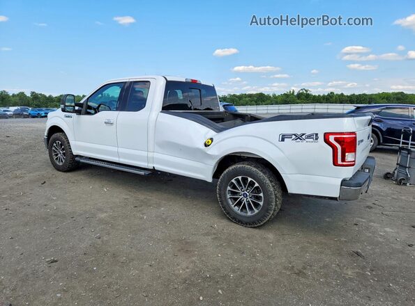 1FTEX1EFXGKF41818 2016 FORD F150 White Задня ліва чверть