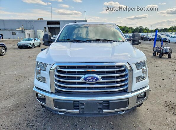 1FTEX1EFXGKF41818 2016 FORD F150 White Вид спереду