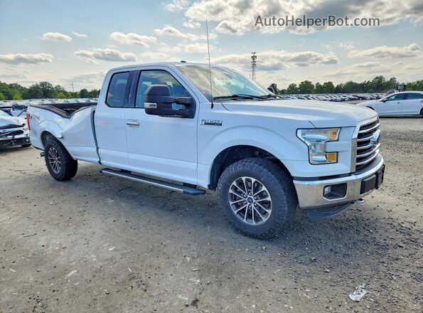 1FTEX1EFXGKF41818 2016 FORD F150 White Передня права чверть