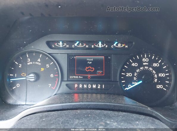 1FTEX1EP0HFC32930 2017 FORD F150 Black Vista de los asientos traseros