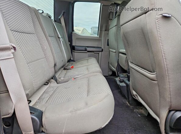 1FTEX1EP0JKD58332 2018 FORD F150 Blue Հետևի նստատեղերի տեսք