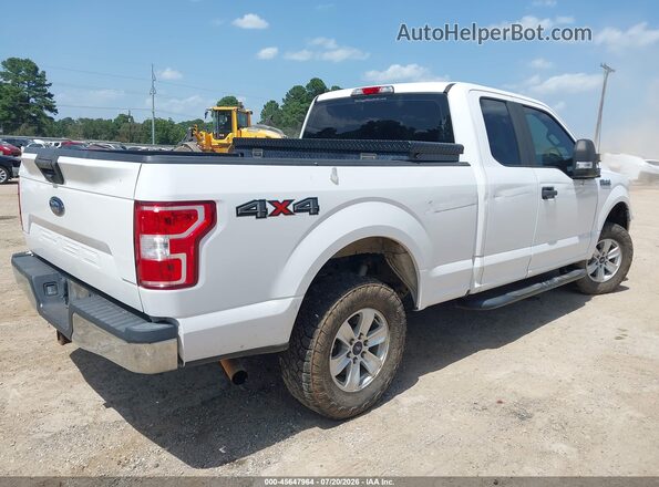 1FTEX1EP0JKF21187 2018 FORD F150 White უკანა მარჯვენა