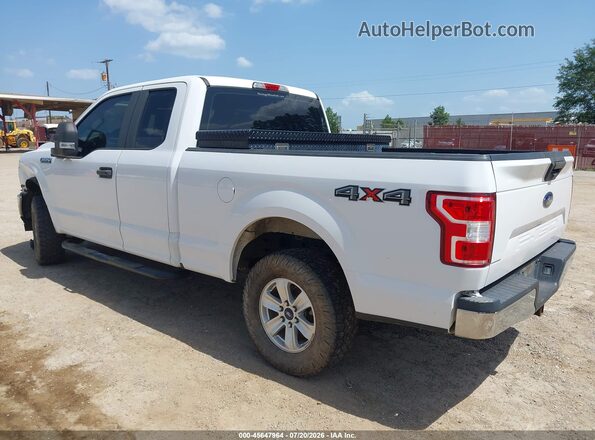 1FTEX1EP0JKF21187 2018 FORD F150 White უკანა მარცხენა