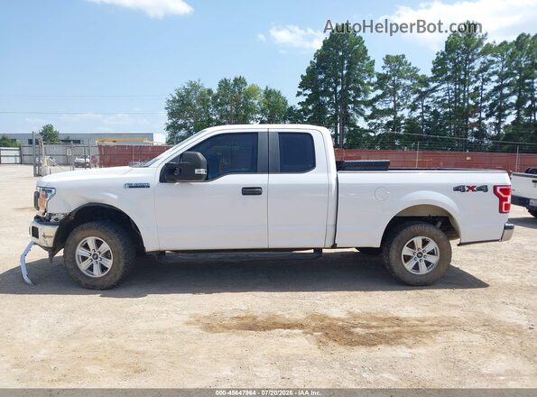 1FTEX1EP0JKF21187 2018 FORD F150 White სალონის 360-გრადუსიანი ხედი