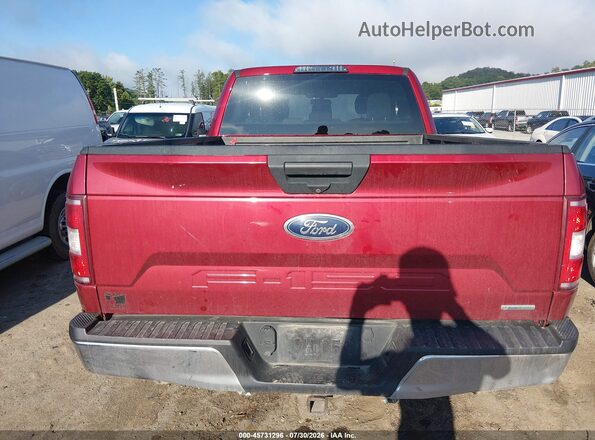 1FTEX1EP0JKG01380 2018 FORD F150 Maroon 