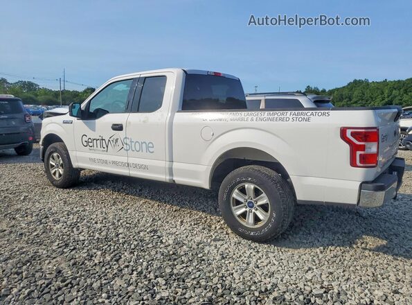 1FTEX1EP0JKG07793 2018 FORD F150 White Trasero izquierdo