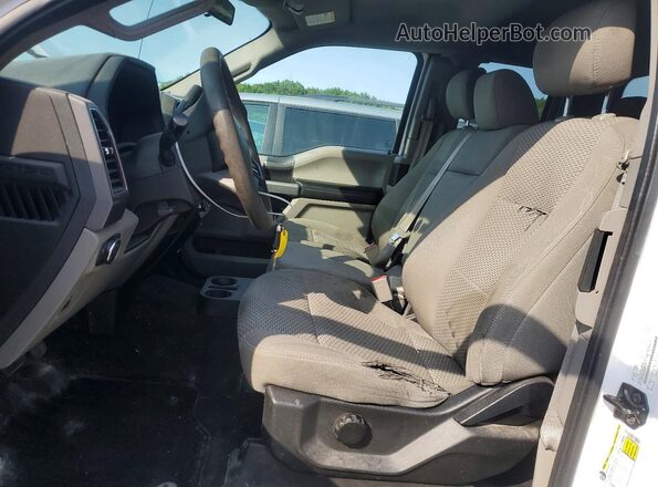 1FTEX1EP0JKG07793 2018 FORD F150 White Vista interior delantera