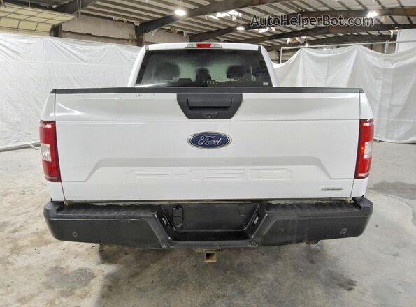 1FTEX1EP0KKE83283 2019 FORD F150 White Widok z tyłu