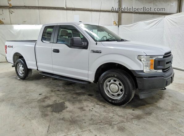 1FTEX1EP0KKE83283 2019 FORD F150 White Przód prawy