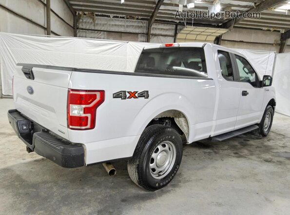 1FTEX1EP0KKE83283 2019 FORD F150 White Tył prawy