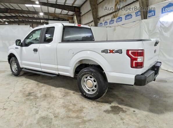 1FTEX1EP0KKE83283 2019 FORD F150 White Tył lewy
