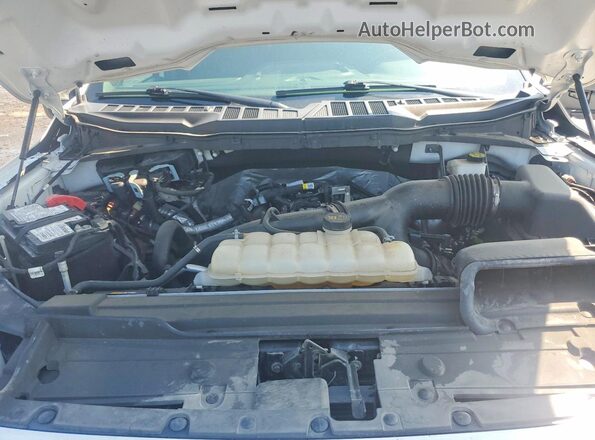 1FTEX1EP0PKF41125 2023 FORD F150 White Вид задньої частини салону