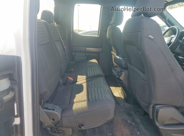 1FTEX1EP0PKF41125 2023 FORD F150 White Вид задніх сидінь