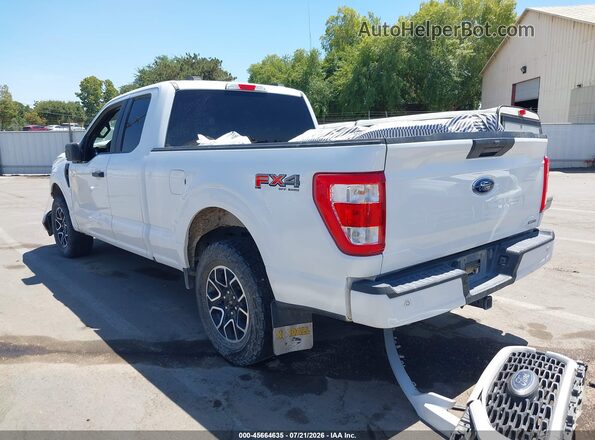 1FTEX1EP0PKF53520 2023 FORD F150 White Trasero izquierdo