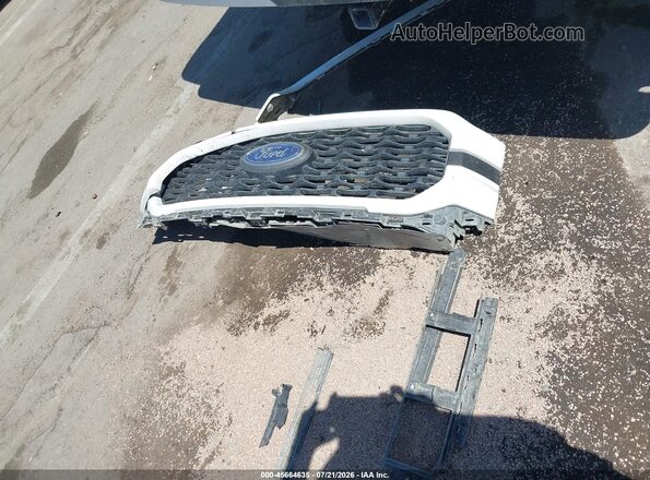 1FTEX1EP0PKF53520 2023 FORD F150 White Vista del salpicadero