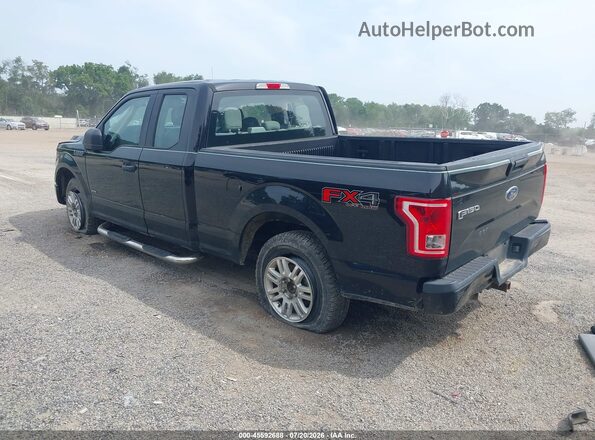 1FTEX1EP1GFA36364 2016 FORD F150 Black Tył lewy
