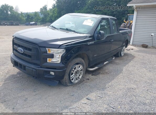 1FTEX1EP1GFA36364 2016 FORD F150 Black Przód lewy