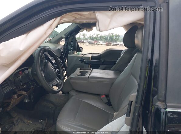 1FTEX1EP1GFA36364 2016 FORD F150 Black Widok wnętrza z przodu