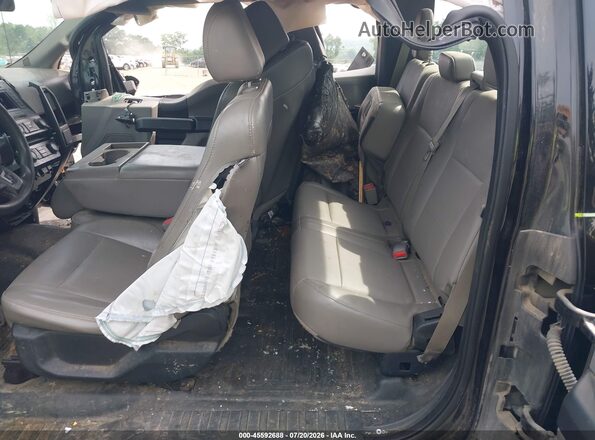 1FTEX1EP1GFA36364 2016 FORD F150 Black Widok naklejki z numerem VIN