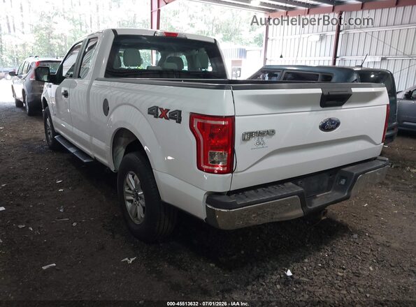 1FTEX1EP1GFD08444 2016 FORD F150 Белый Задняя левая четверть